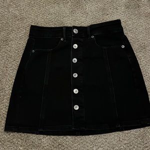 American Eagle Button Up Jean Skirt